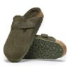 Boston Shearling Suede Leather