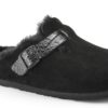 Boston Shearling Suede Leather