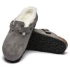 Boston Shearling Suede Leather