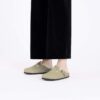 Boston Shearling Suede Leather