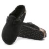 Boston Shearling Suede Leather