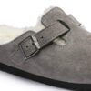 Boston Shearling Suede Leather