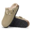 Boston Shearling Suede Leather
