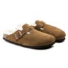 Boston Shearling Suede Leather