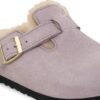 Boston Shearling Suede Leather Fur