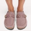 Buckley Braided Suede Leather