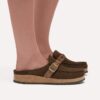 Buckley Braided Suede Leather