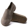 Callan Suede Leather Gray Taupe