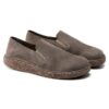 Callan Suede Leather Gray Taupe
