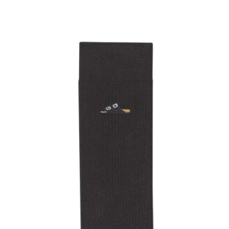 Cotton Ribbed Socks Cotton Polyamid Elastane