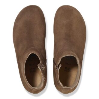 Ebba Suede Leather Dark Tea