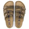 Florida Soft Footbed Oiled Leather Tobacco Brown