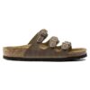 Florida Soft Footbed Oiled Leather Tobacco Brown