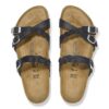 Franca Braided Oiled Leather Black