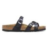 Franca Braided Oiled Leather Black