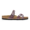 Franca Braided Oiled Leather Lavender