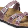 Franca Braided Oiled Leather Lavender