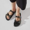 Franca Natural Leather Patent High Shine Black