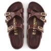 Franca Natural Leather Patent High Shine Chocolate