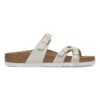 Franca Nubuck Leather Antique White