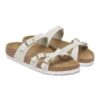 Franca Nubuck Leather Antique White