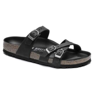 Franca Oiled Leather Black