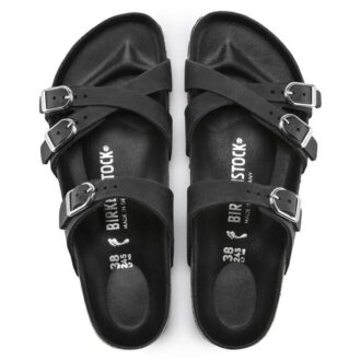 Franca Oiled Leather Black