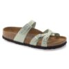 Franca Soft FootbedN Nubuck Leather Matcha