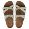 Franca Soft FootbedN Nubuck Leather Matcha