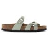 Franca Soft FootbedN Nubuck Leather Matcha