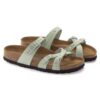 Franca Soft FootbedN Nubuck Leather Matcha