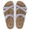 Franca Soft FootbedN Nubuck Leather Purple Fog