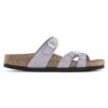 Franca Soft FootbedN Nubuck Leather Purple Fog