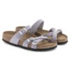 Franca Soft FootbedN Nubuck Leather Purple Fog