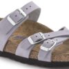 Franca Soft FootbedN Nubuck Leather Purple Fog