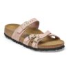 Franca Soft FootbedN Nubuck Leather Soft Pink