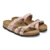 Franca Soft FootbedN Nubuck Leather Soft Pink
