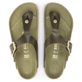 Gizeh Big Buckle Natural Leather Oiled