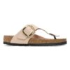 Gizeh Big Buckle Natural Leather Patent