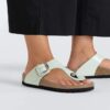 Gizeh Big Buckle Natural Leather Patent