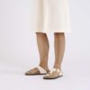 Gizeh Big Buckle Natural Leather Patent
