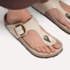 Gizeh Big Buckle Natural Leather Patent