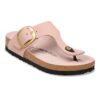 Gizeh Big Buckle Nubuk Leather