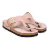 Gizeh Big Buckle Nubuk Leather