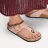 Gizeh Big Buckle Nubuk Leather