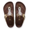 Gizeh Droplet Buckle Natural Leather Patent