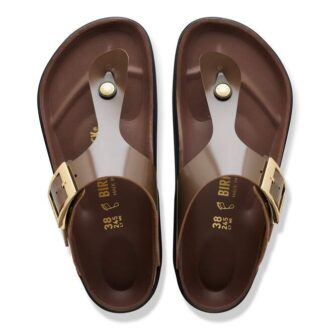 Gizeh Droplet Buckle Natural Leather Patent
