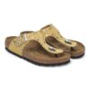 Gizeh Rivets Suede Leather Ochre