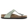 Gizeh Soft Footbed Nubuck Leather Matcha