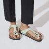 Gizeh Soft Footbed Nubuck Leather Matcha